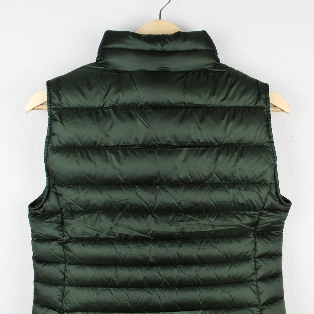 NWT Save The Duck Lynn Layering Up Warm Vest, Pine Green, XS, Animal-free Down - Picture 10 of 13
